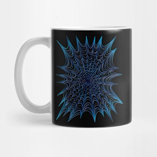 Blue Spider web Mug